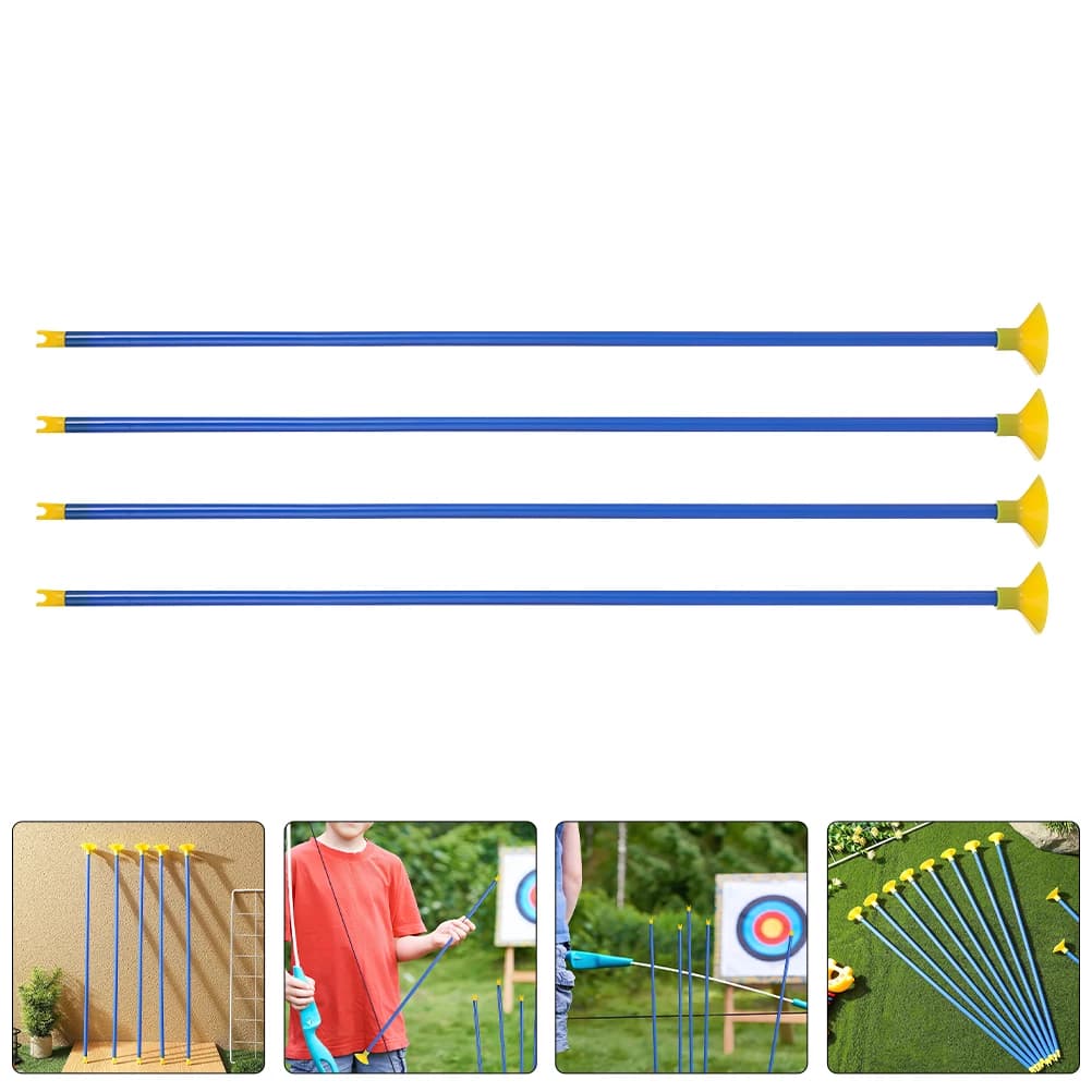 10 pezzi per bambini giocattoli per tiro con l'arco frecce a ventosa pratica sicura allenamento sportivo arco indoor outdoor gioco di interazione genitore-figlio divertente