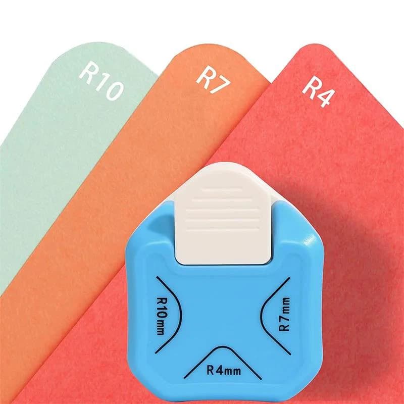 3 In 1 Durable Corner Rounder Cutter R4/R7/R10 Paper Punch For Scrapbook Photo Card Business Card Label DIY Craft Hand Tool Set