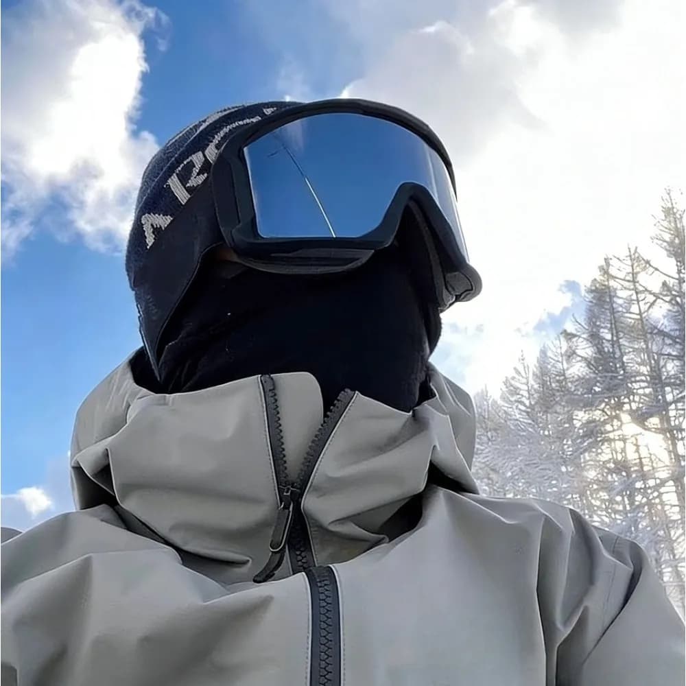 Occhiali da sci Occhiali da snowboard professionali antiappannamento e antivento per uomo Donna Protezione UV OTG sopra occhiali