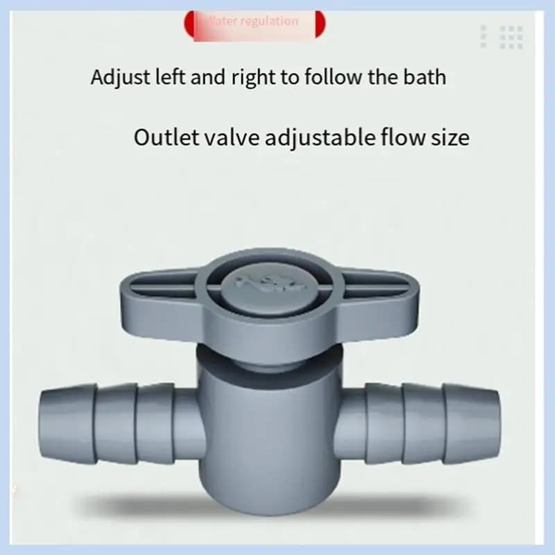 AS63-Cambiatore d'acqua per acquario Pompa d'aria Palmare Acquario Pulitore per ghiaia Pompa a sifone per vuoto in plastica con ugello filtro
