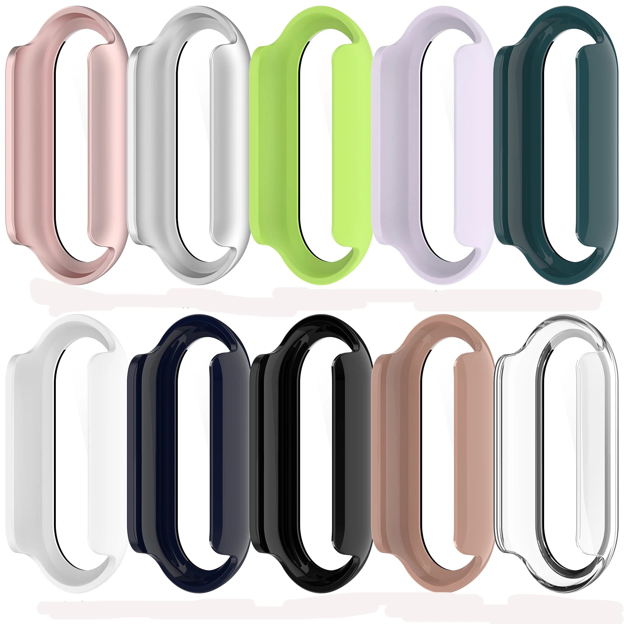 Per Xiaomi Mi Band 10 Custodia protettiva antigraffio Protezione schermo per PC completa Paraurti per Mi Band 10FNC Accessori