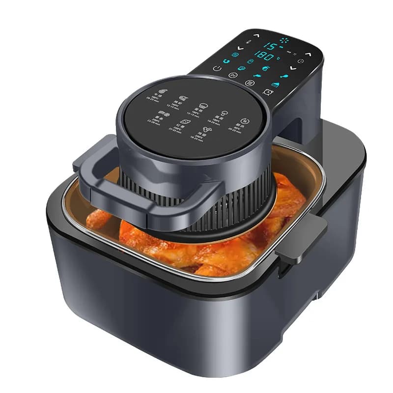 2023 New arrival kitchen appliances use deep non-stick deep air fryer without fast circulation oil