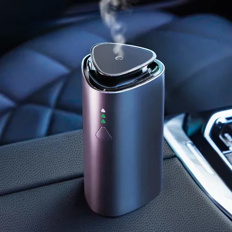 2026 NEW MiNi Car Diffuser Humidifier Auto Air Purifier Aromo Air Freshener USB Charging For Car Aroma Aromatherapy Diffuser