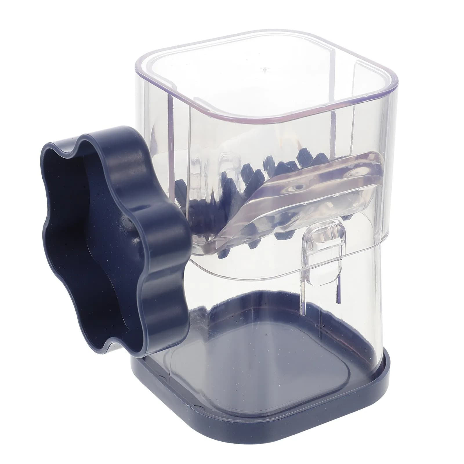 Mini Tritatutto Manuale per Noci, Zenzero, Aglio, Frutta Secca, Gocce di Cioccolato, Smontabile e Leggero per Cucina