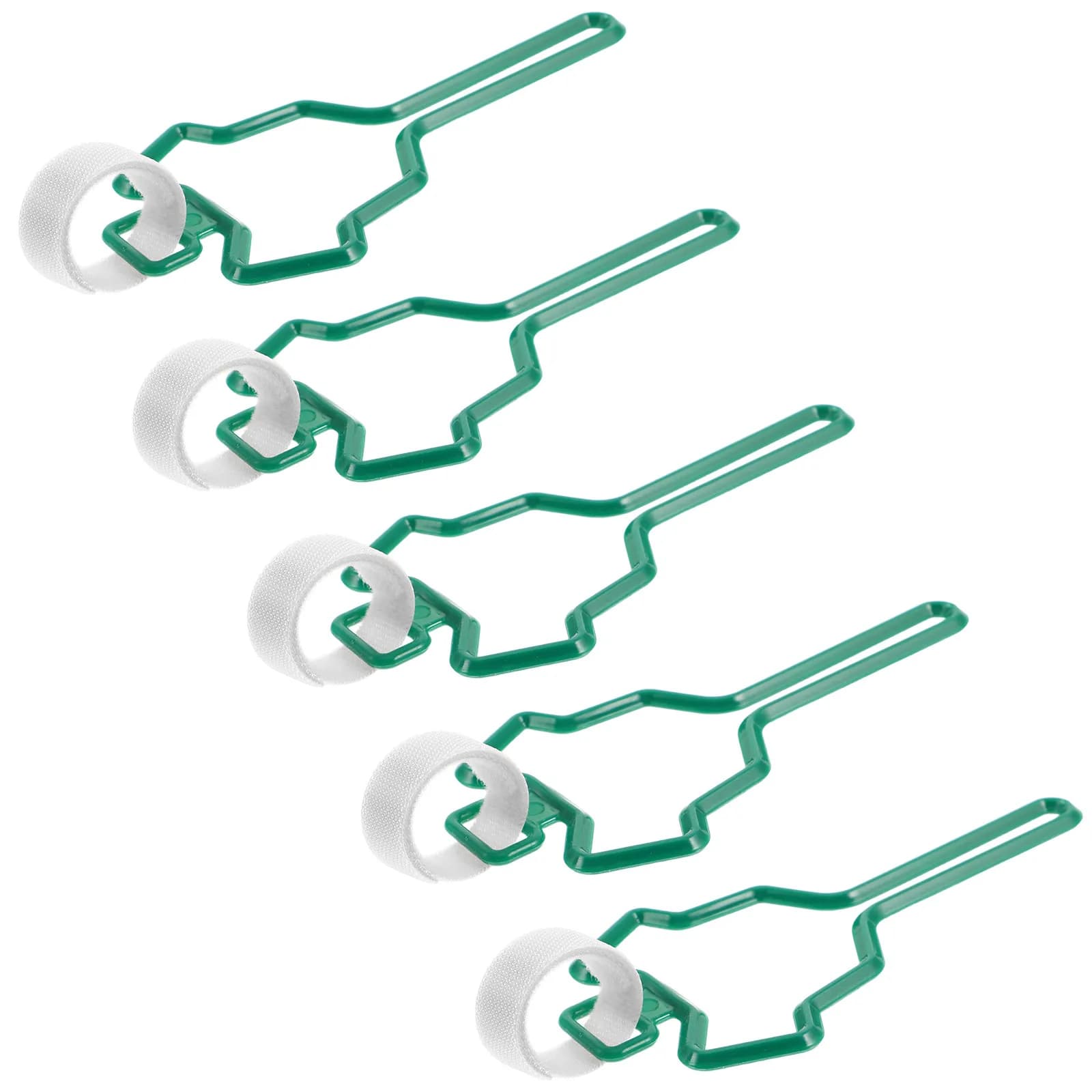 Set di 5 Porta Sacchetti per Escrementi di Cane, Dispenser con Clip per Guinzaglio, Accessorio per Passeggiate e Corsa, Soluzione per la Pulizia a Mani Libere