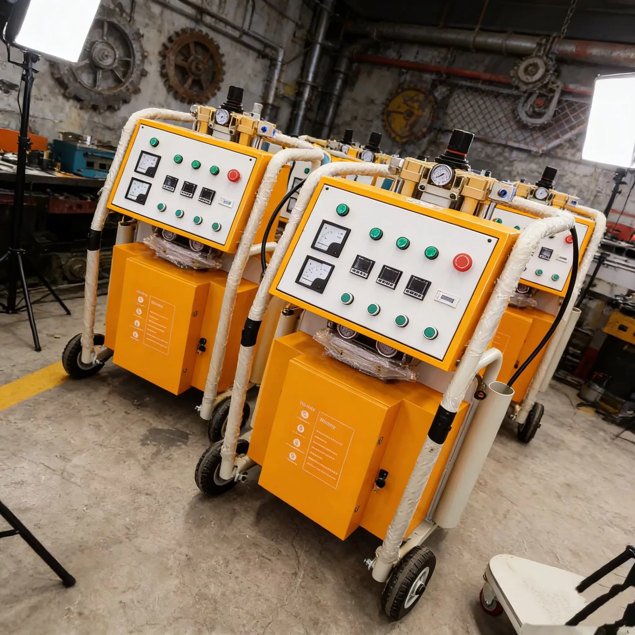 Free Shipping Spray Gun Transfer Pump Heating Hose China Wholesaler PU Polyurethane Polyure Spray Foam Machine Cheaper