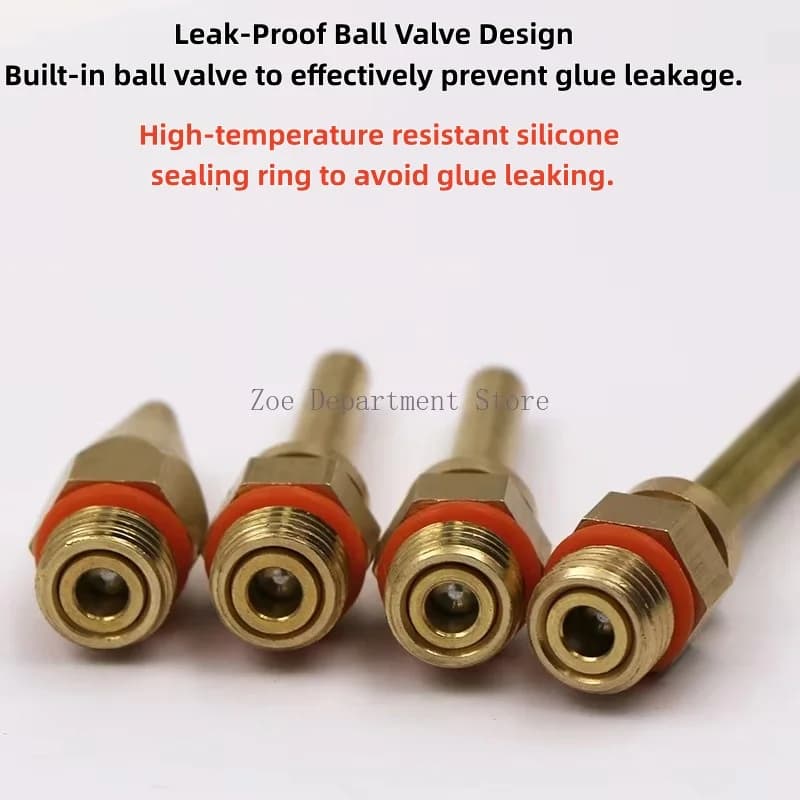 Ugelli per pistola colla a caldo universali 34x2mm 50x2mm 50x3mm 70x2mm per applicazione adesivi a caldo