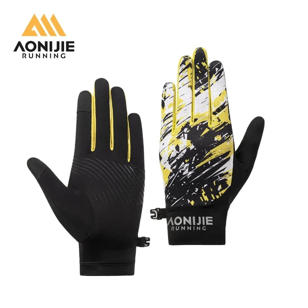 AONIJIE M59 Hot Windproof Gloves Non-slip Sports Gloves with two-tip Touchscreen for cycling