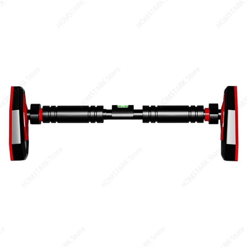 No‑Drill Door Wall Pull Up Bar Home Indoor Fitness Bar With Hanging Rings For Kids Adults Body Strength Training Equipment