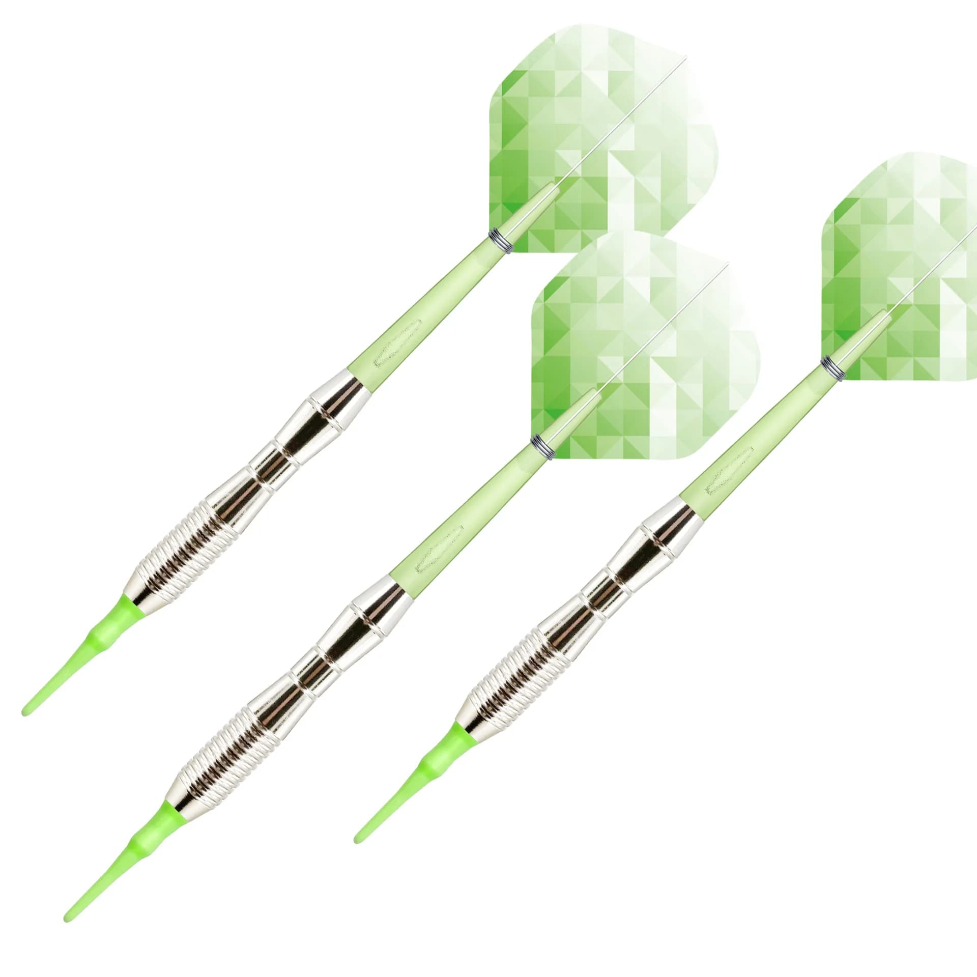 Set di 3 freccette con punta morbida arancione sfumato, corpo in argento brillante, punta professionale per freccette elettroniche, 17g/pezzo