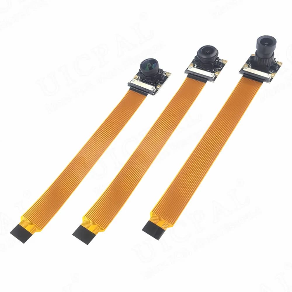 Modulo telecamera OV5647 per Raspberry Pi 5 4B 4 3B 3 ZERO Fotocamera 3.6MM 130 Obiettivo grandangolare regolabile da 160 gradi HD 5MP 22PIN