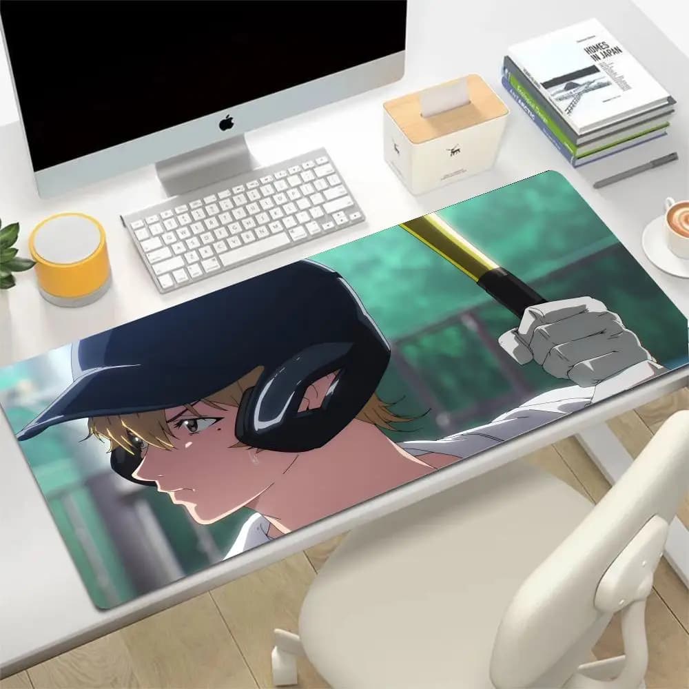 Tappetino per mouse anime O-oblivion B-battery, tappetino per mouse da gioco grande, con bordi rinforzati, tappetino spesso per tastiera e scrivania del computer