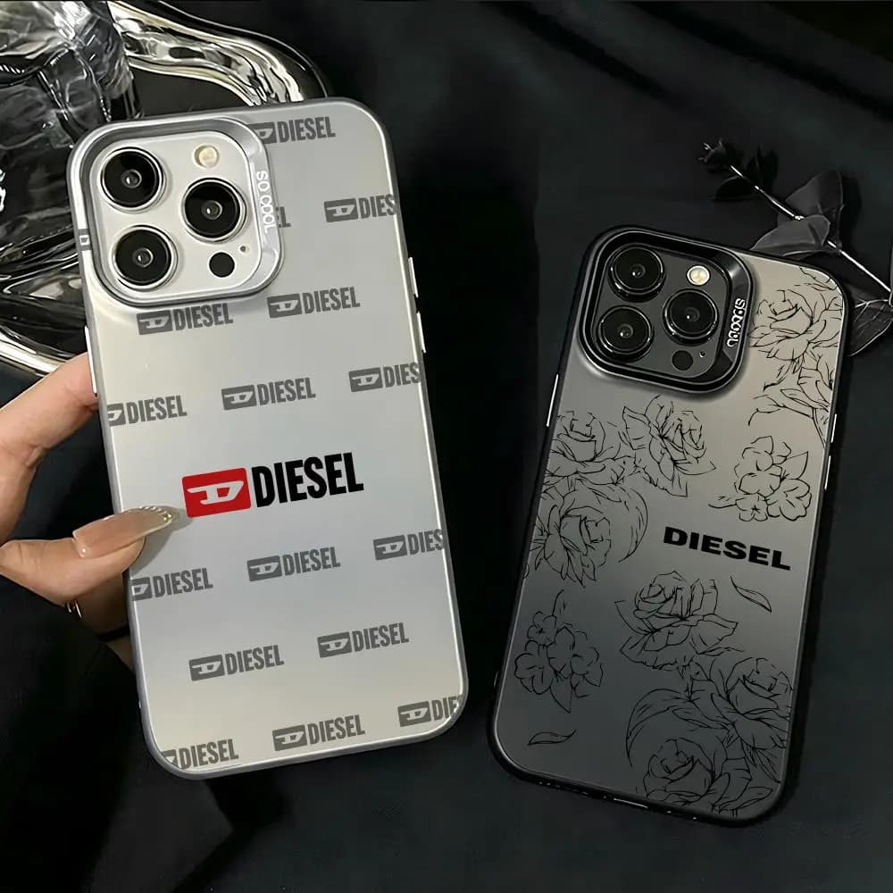 Custodia per telefono D-Dieseles Premium per iPhone 16/15/14/13/12/17 Pro Max Plus, leggera e anti-caduta.