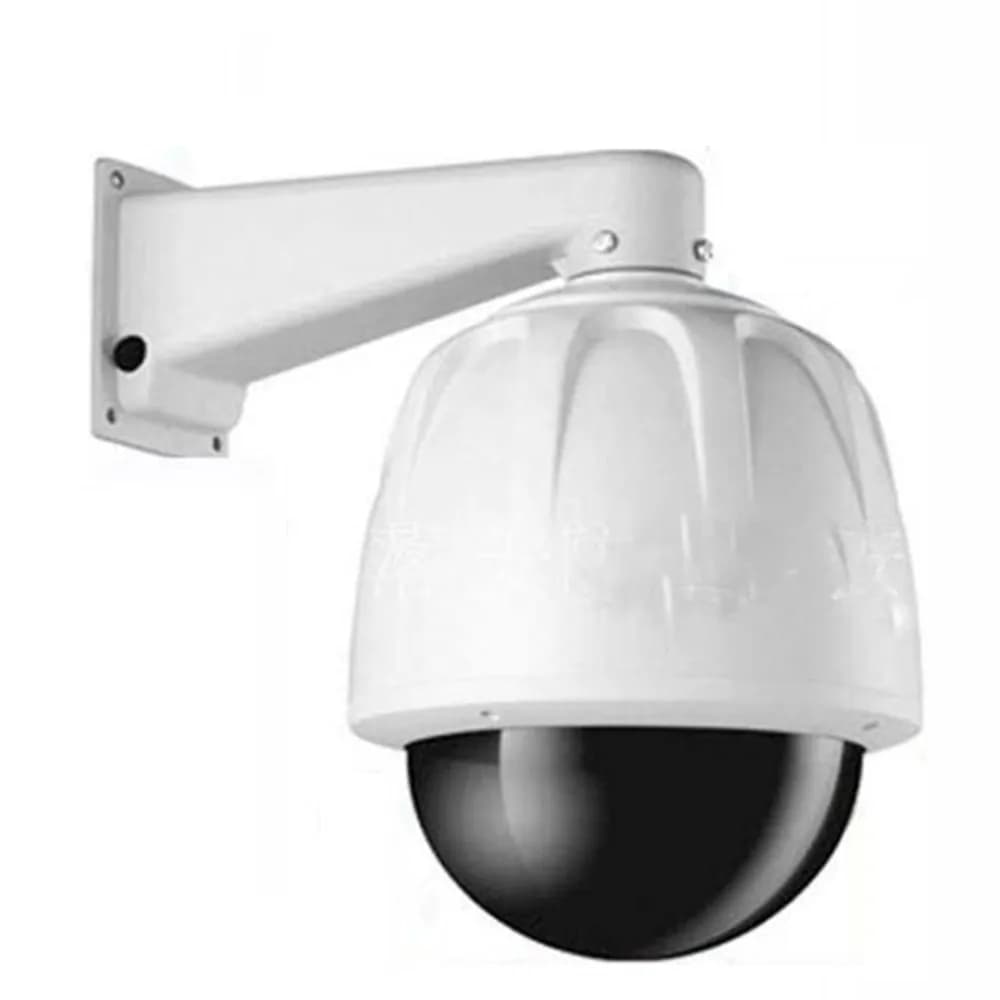 Custodia protettiva per cupola di sicurezza CCTV per telecamere di sorveglianza con guscio in plastica ABS da 9 pollici per interni ed esterni con staffa in alluminio