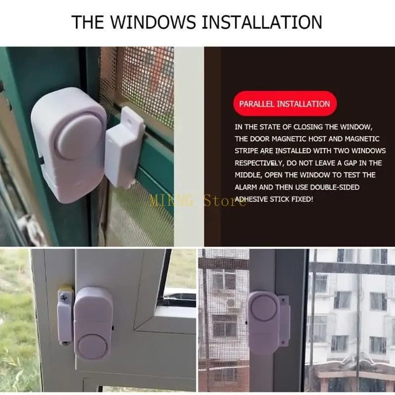 Sistema allarme sicurezza domestica Sensori autonomo Allarme wireless per porte e finestre Set allarme antifurto sicurezza migliore vendita