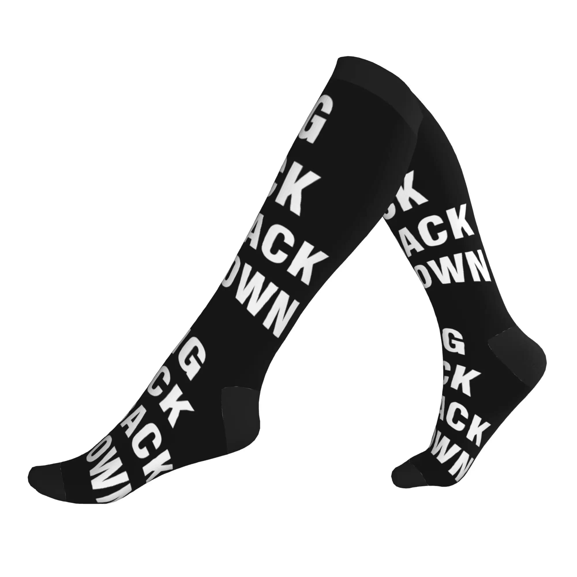 Harajuku Big Dick Is Back In Town Socks Men Women Warm 3D Printing Football Sports Sports Compression Socks