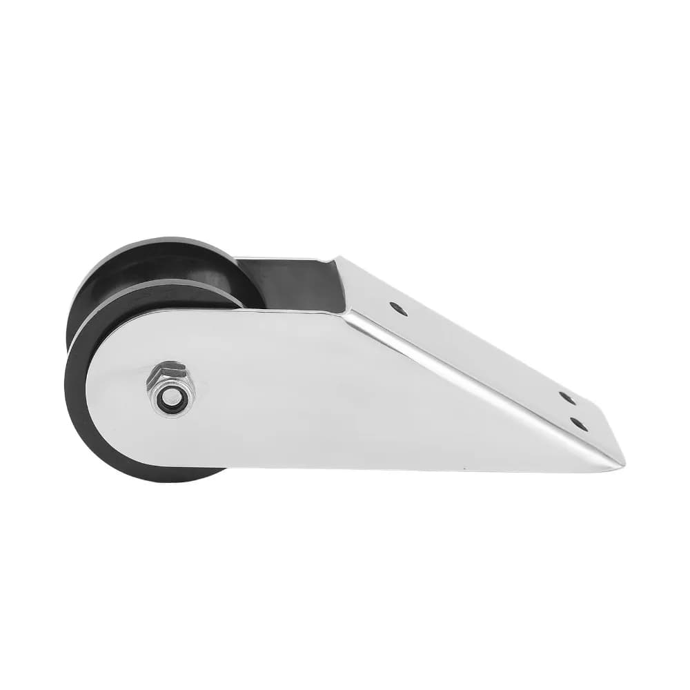 Rullo per Ancora di Prua in Acciaio Inox 304, Design Fisso Resistente per Barche, Compatto con Materiale in Gomma