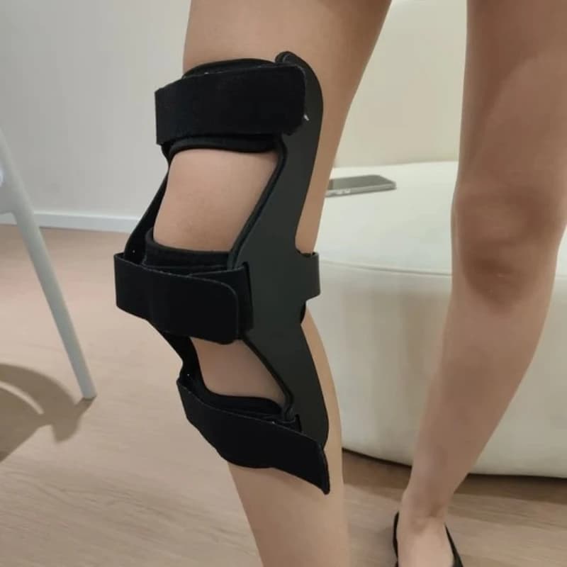 Ortesi per ginocchio con dispositivo di assistenza per l'arco plantare per l'emiplegia, tutore per la fissaggio dell'articolazione del ginocchio, stabilizzatori per il recupero delle gambe