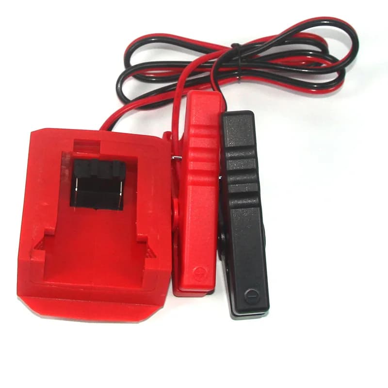 Avviatore d'Emergenza Portatile per Auto con Cavi da 12 AWG Compatibile con Batterie al Litio 18V Makita/Milwaukee