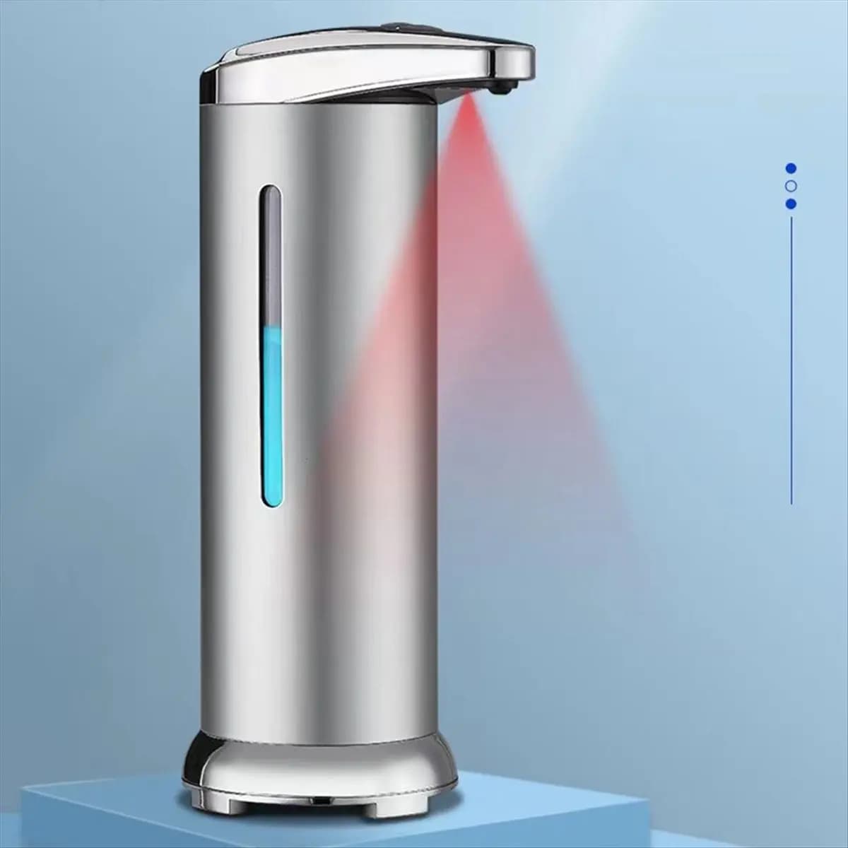 Dispenser Automatico di Sapone Liquido A13M con Sensore Touchless, Macchina Intelligente per Schiuma, Contenitore con Pompa per Sapone Liquido