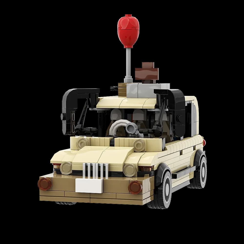 MOC-143567 Rover James Model City Road Racing Brick Building Block