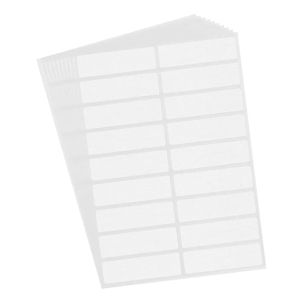 10 labels/packing labels for clothing without iron label with self-adhesive name for washing machine washing machine and dryer