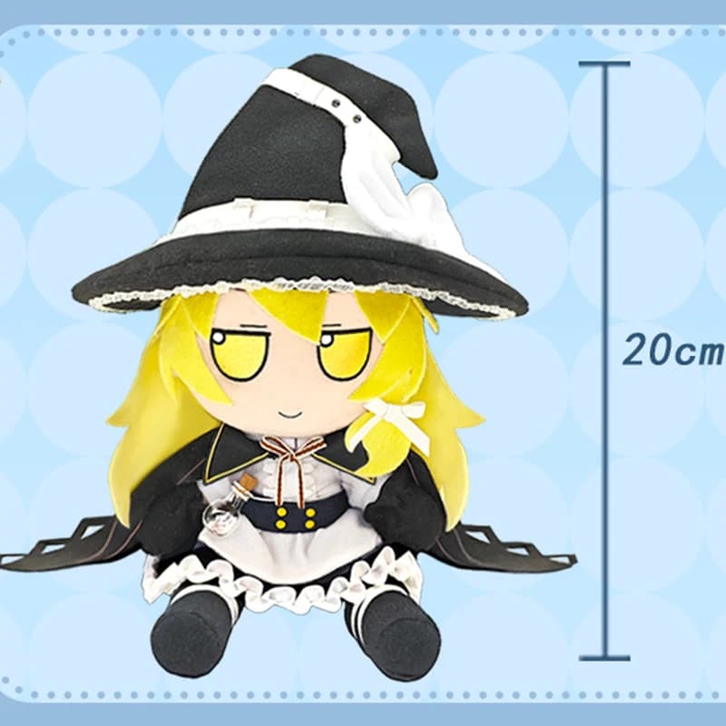 20 CENTIMETRI TouHou Project Hero of Ice Fairy Kirisame Marisa Fume Fume Series Symbol Figure Seat Cushion Cute Anime Kawaii Gifts Cosplay