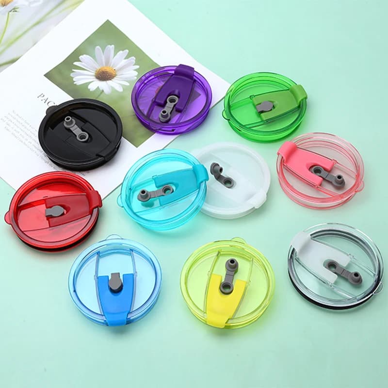 Coperchio per bottiglia sigillante da 30 once coperchi in plastica tinta unita a prova di fuoriuscita per tazza per bicchiere coperchi per bottiglie per Thermos multicolori a prova di fuoriuscita