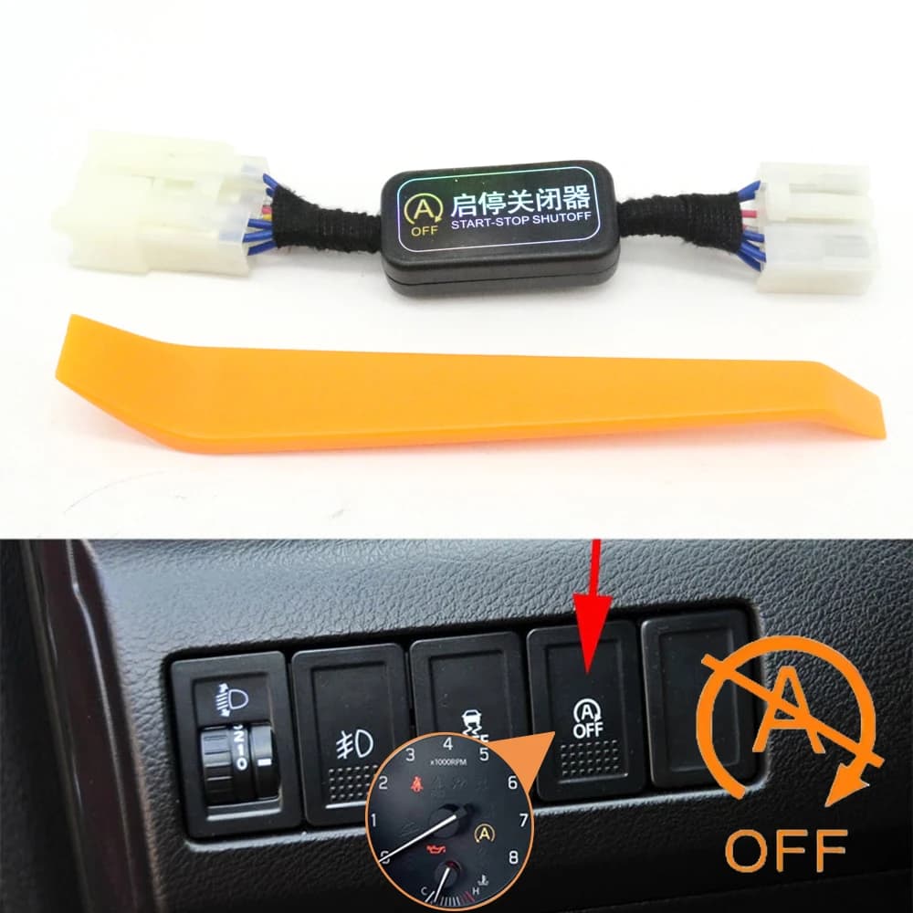 Sistema di arresto automatico del motore di avviamento Off Close Control Sensor Plug Cancel Cable per Suzuki Ciaz Vitara LY SX4 S-Cross 2015-2023