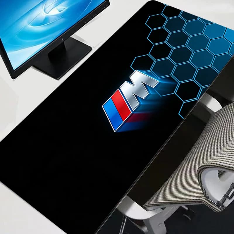 Tappetino per mouse Grande giocatore XXL Tastiera Scrivania Tappetino per mouse Tappeto in gomma Tapis Souris Gaming Notbook Tappeto BMW auto Tappetino per mouse moda di lusso