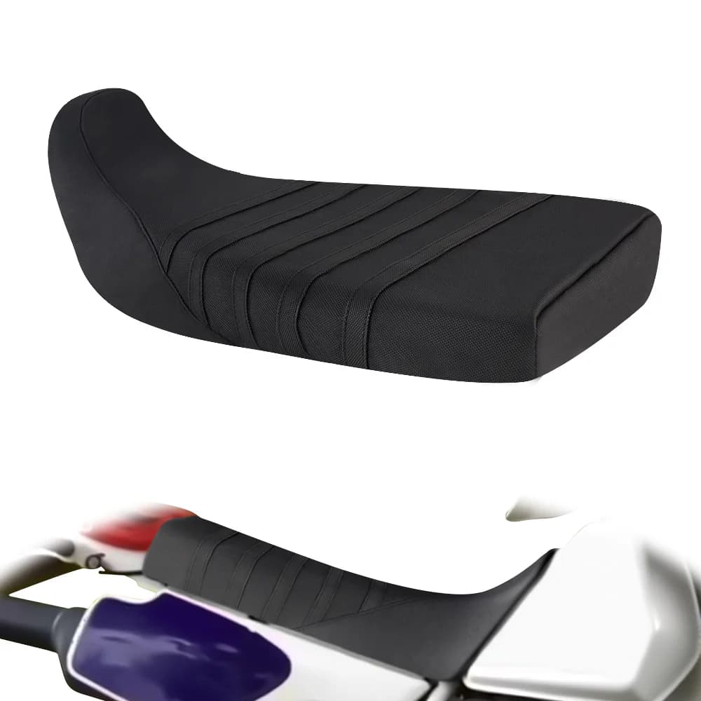 Coprisedile Moto Impermeabile Antiscivolo in PVC a Strisce con Grip per HONDA XR250L XR250 L XR 250L 1991-1996