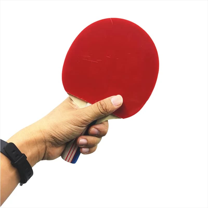 Beautiful ping pong rack with ST handle, small ping pong paddle for professional training
