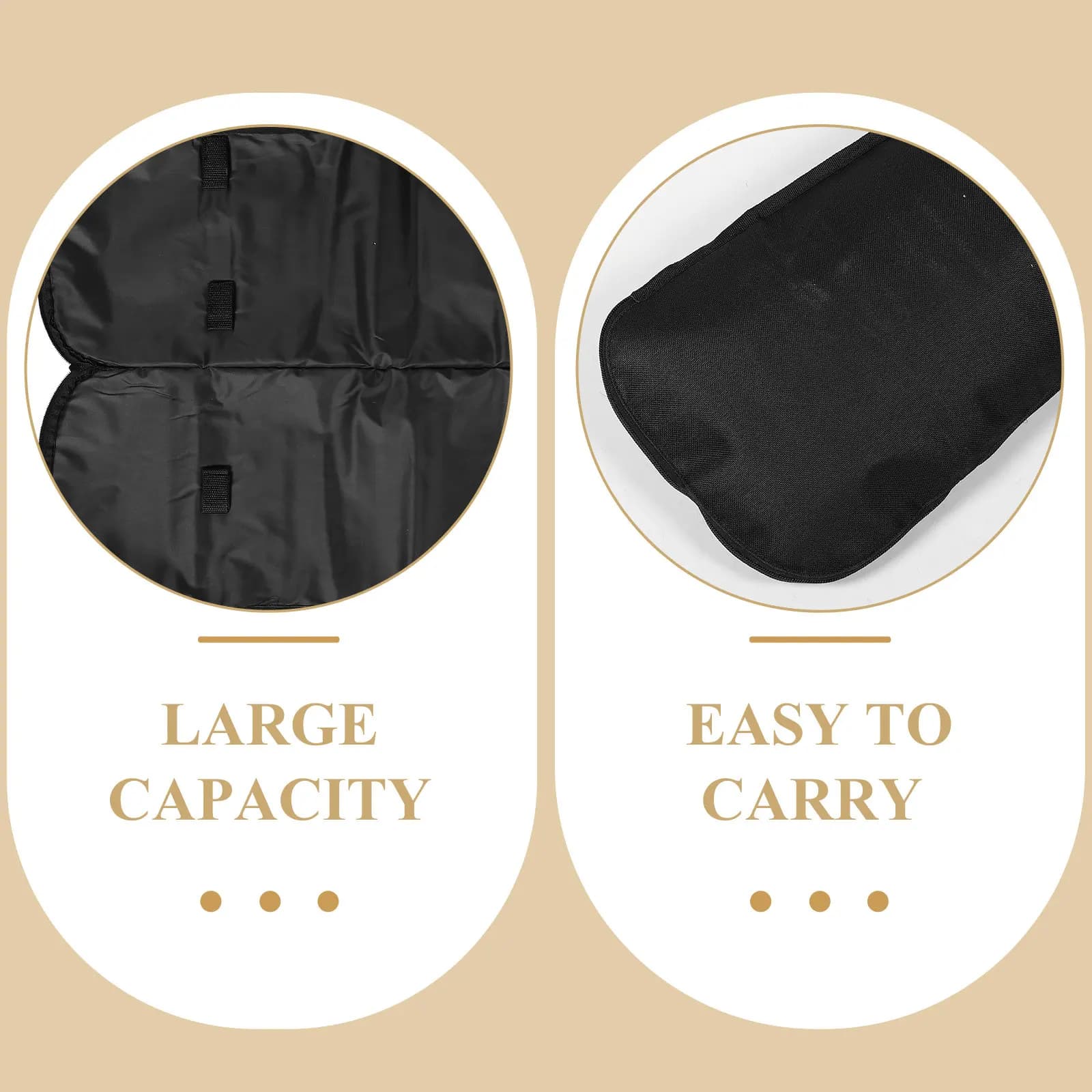 Borsa per pagaie da kayak, portatile, leggera, in materiale EPE, con maniglia e cerniera per un'asciugatura rapida, resistente agli odori, per pagaie da canoa