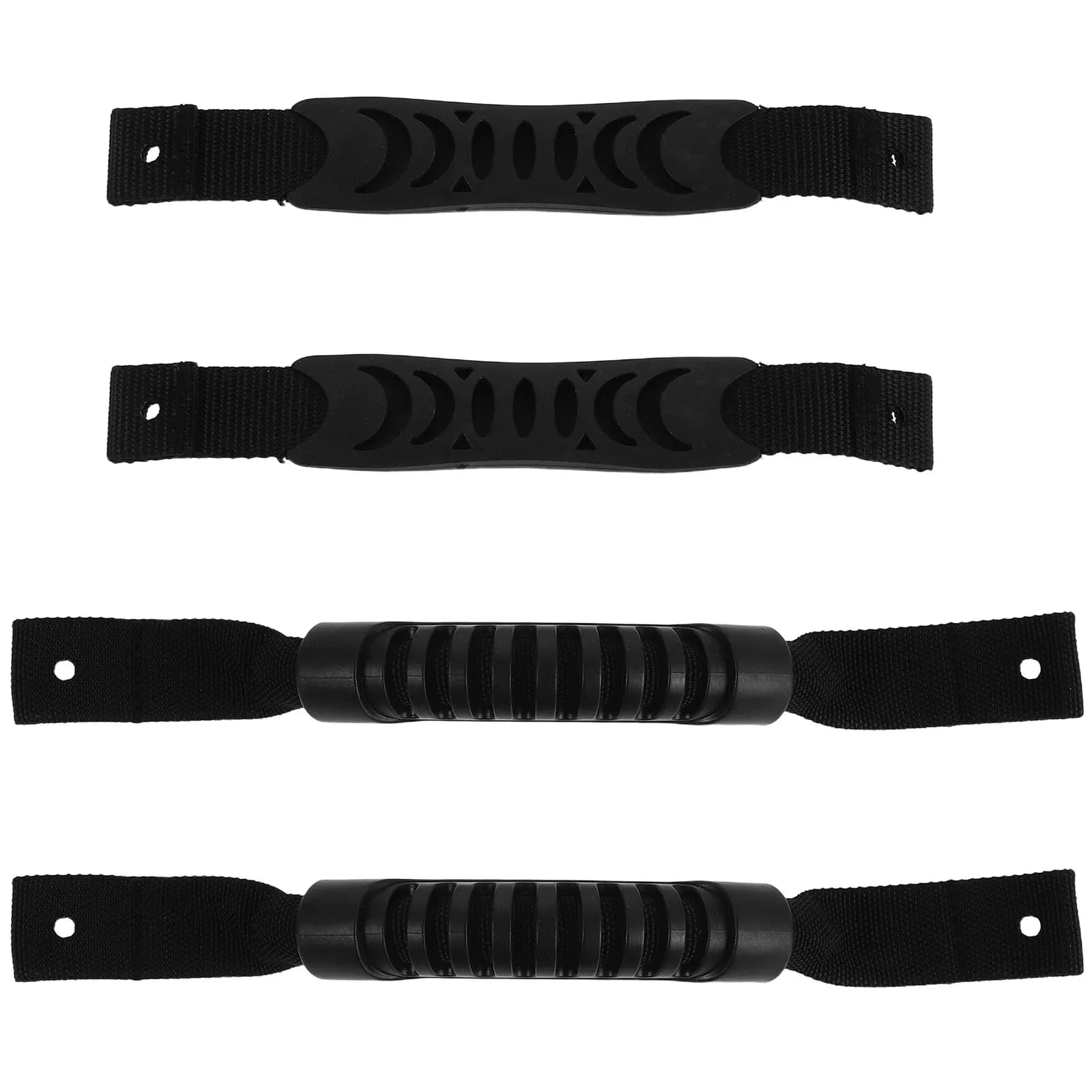 Set di 4 Maniglie per Kayak, Design Comodo a Doppia Forma Piatta e Rotonda, Resistenti alle Intemperie per Kayak, Paddle Board, Canoe e Barche