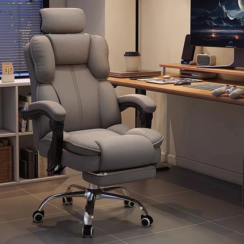 Rolling Comfortable Office Chair Arm Chair Ergonomic Swivel Office Chair Accent Gaming Bedroom Silla Ergonomica Home Furniture