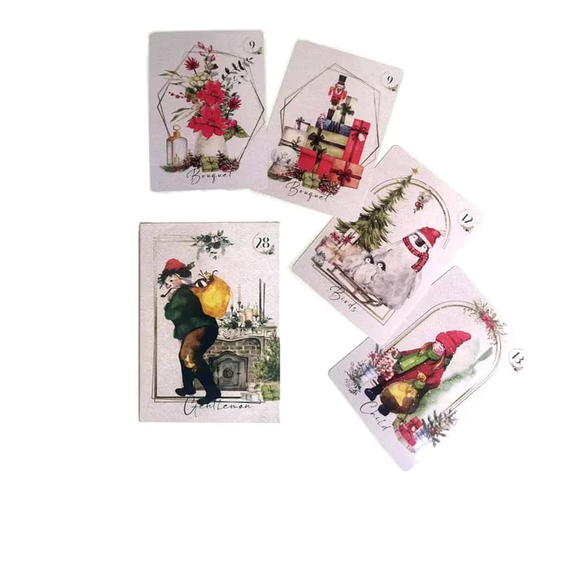 Christmas oracle cards gioco da tavolo tarocchi Deck game board Oracle Cards Family Party Playing