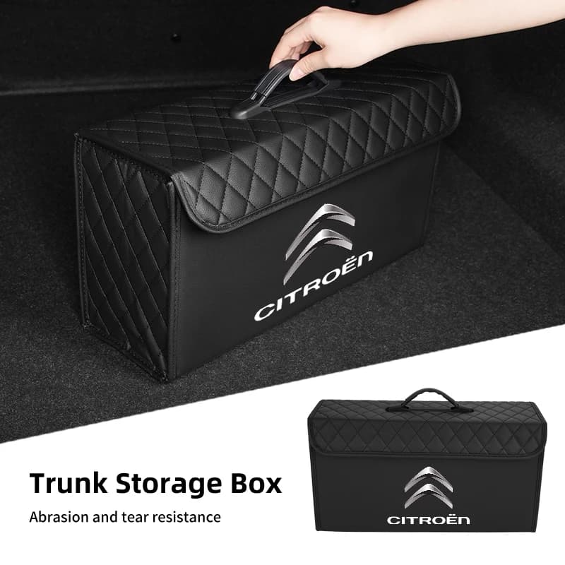 Baule di un'auto Scatola di Immagazzinaggio Multiuso Portatile Organizzatore di Viaggio Strumenti Borsa Per Citroen C4 C3 C5 C1 C2 Berlingo Celysee Cactus Picasso Ai