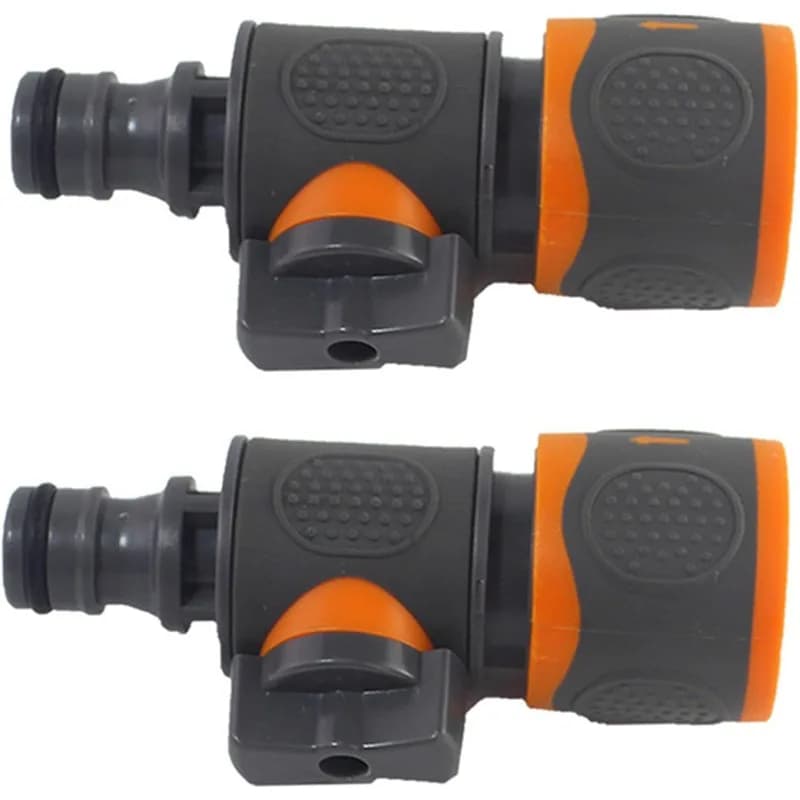 Connector for Garden Pipe, Fittings for Goccia Irrigation System, Nipples and Couplers 1/4", 1/2", 3/4", 1", 16mm