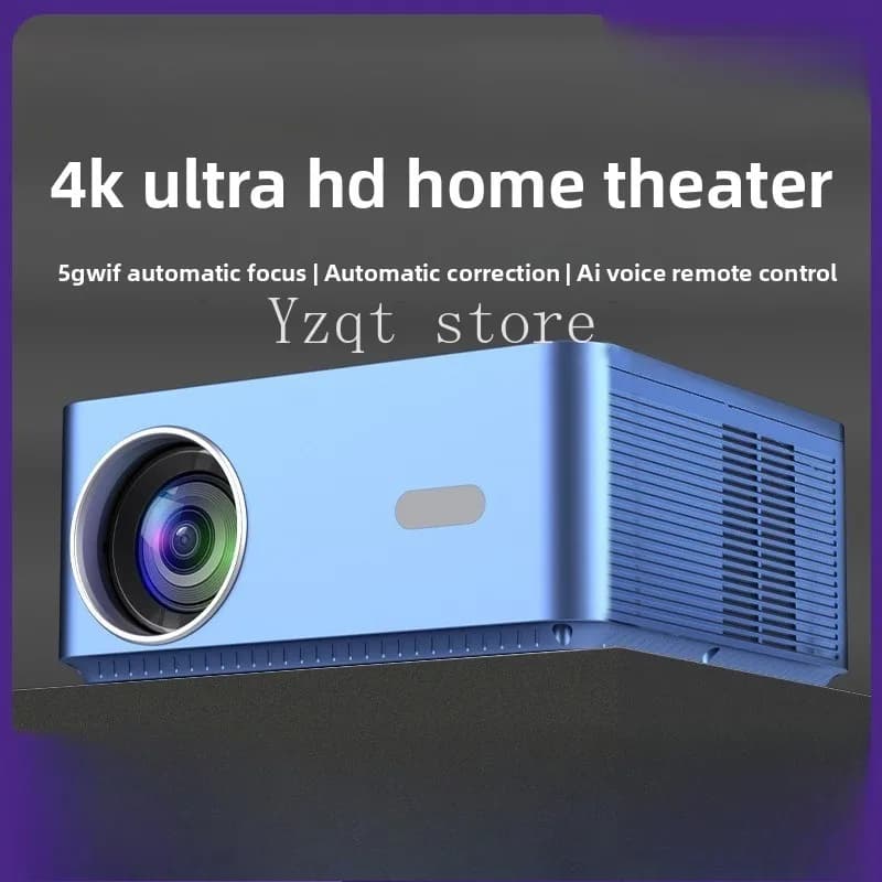 2025 Nuovo proiettore Ultra HD 4K Proiettore per conferenze portatile con messa a fuoco automatica Wireless Android Parete bianca