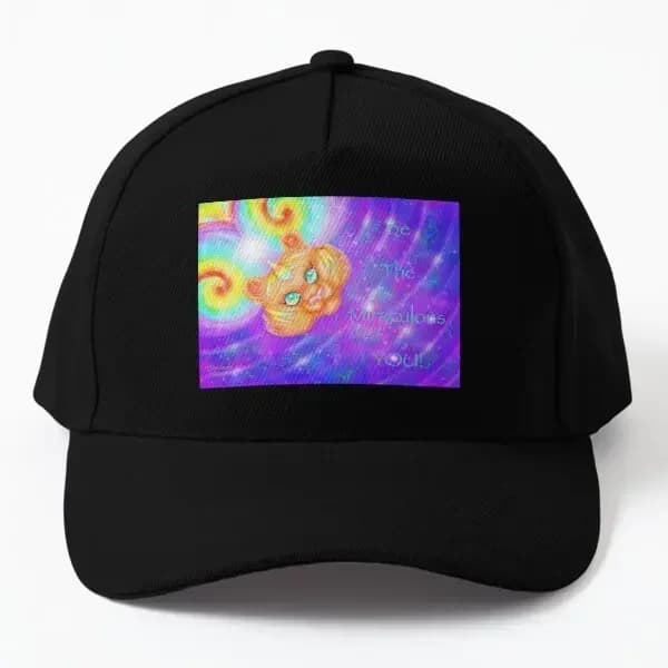 Tiger swimming in liquid candies lick-lecca baseball cap snapback sun outdoor black printed sports spring Boys casual