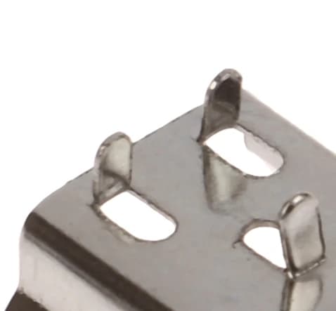 10Pcs Nickel Plated Spring Steel Metal Stamping 18650 BC-1719 Battery Contact Clip 18650 Battery Holder Accessories