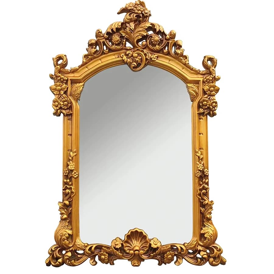 Baroque Style Mirror Frames, PU Decorations with Antique Finish