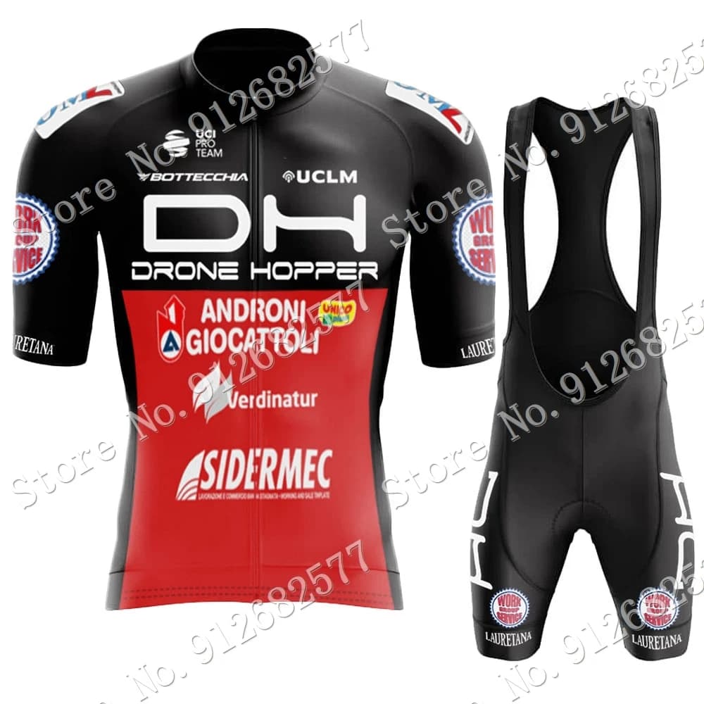 2023 Pro Team ANDRONI GIOCATTOLI Cycling Jersey Set bicycle clothing road bike shirts bike suit shorts with MTB Ropa Maillot straps
