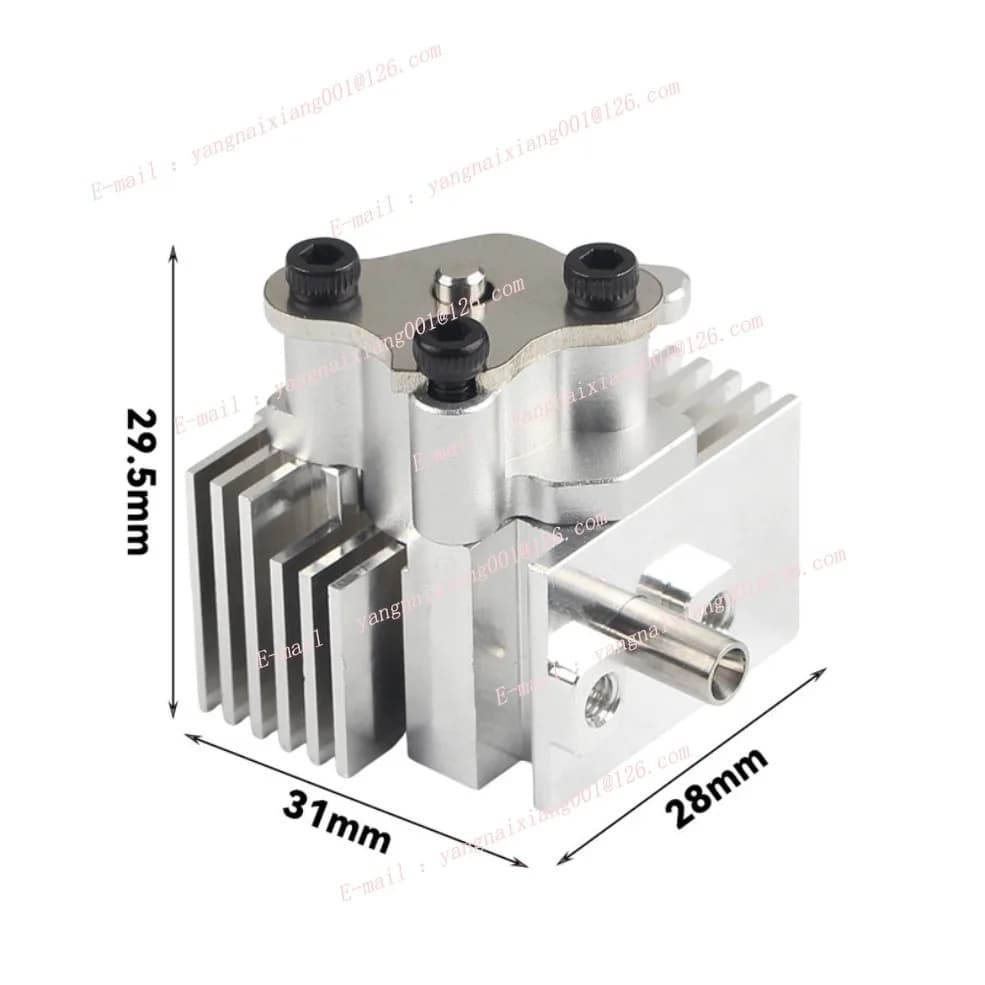 Quick-Detach Radiator for Anycubic Kobra S1/S1C 3D Printer Extruder Replacement Parts