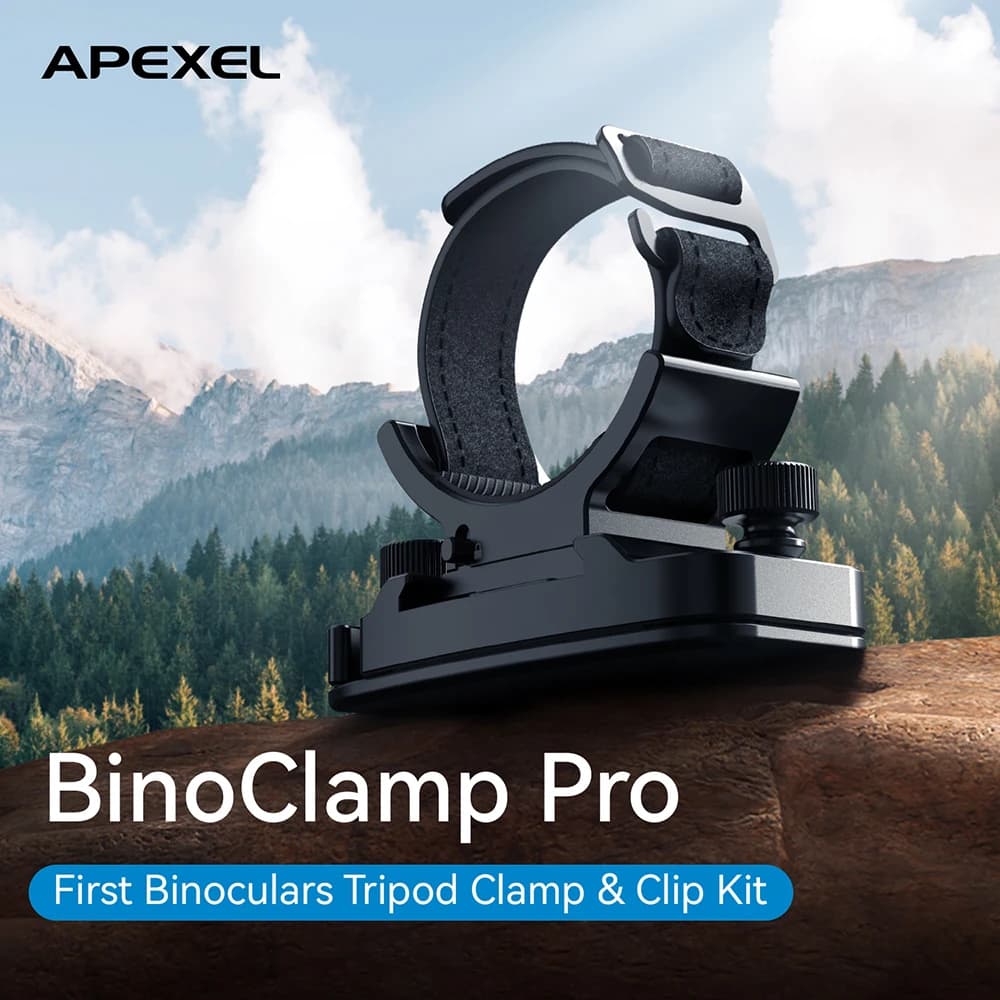 Adattatore in metallo APEXEL per collegare treppiede e telescopio, accessorio multifunzionale per telescopio [2 stili disponibili]