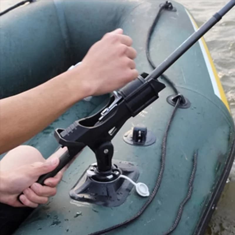 A18E-Kayak SUP Supporto per canna da pesca per tavola da surf Supporto per canna da pesca per barca Supporto fisso regolabile Accessori per attrezzi da pesca