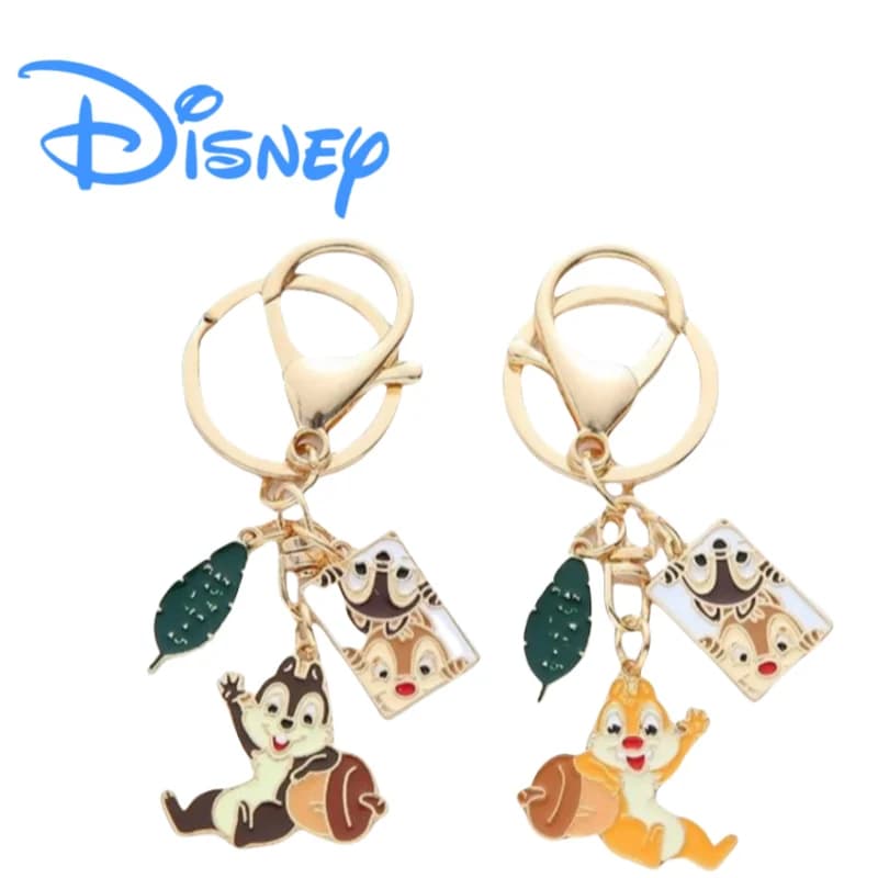 Disney Chip Dale periferico creativo portachiavi di alto valore cartone animato personalizzato simpatico ciondolo per borsa flash U regalo di compleanno