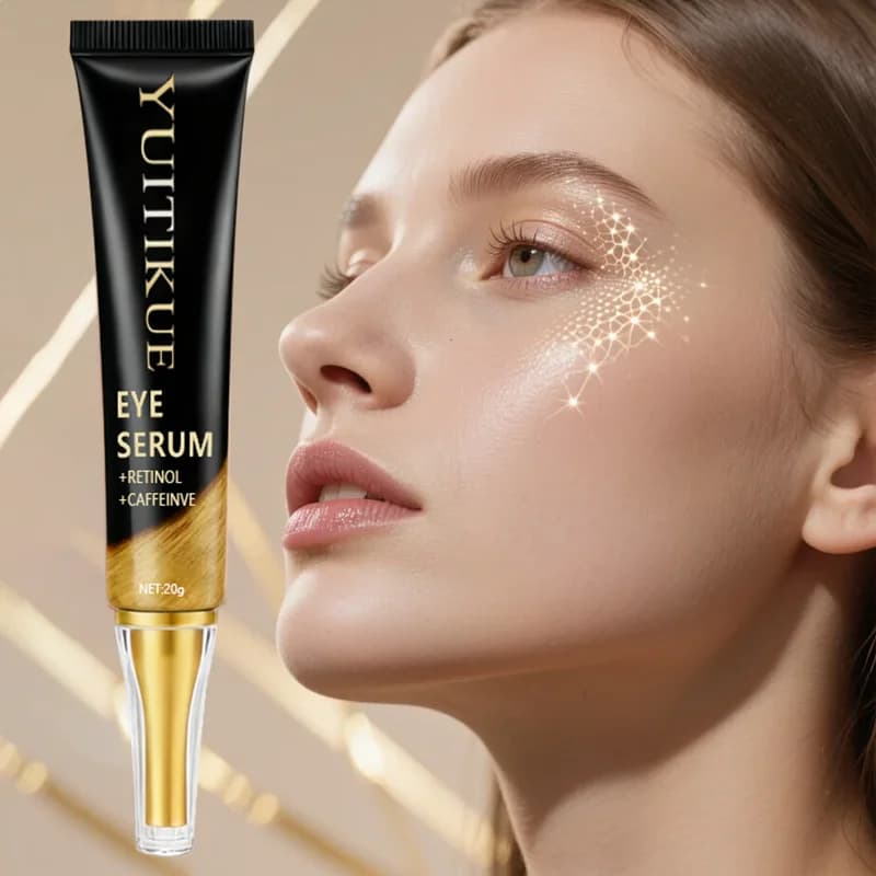 YUITIKUE Eye SerumContact retinol and caffeine, deep hydration, firming, suitable for all skin types