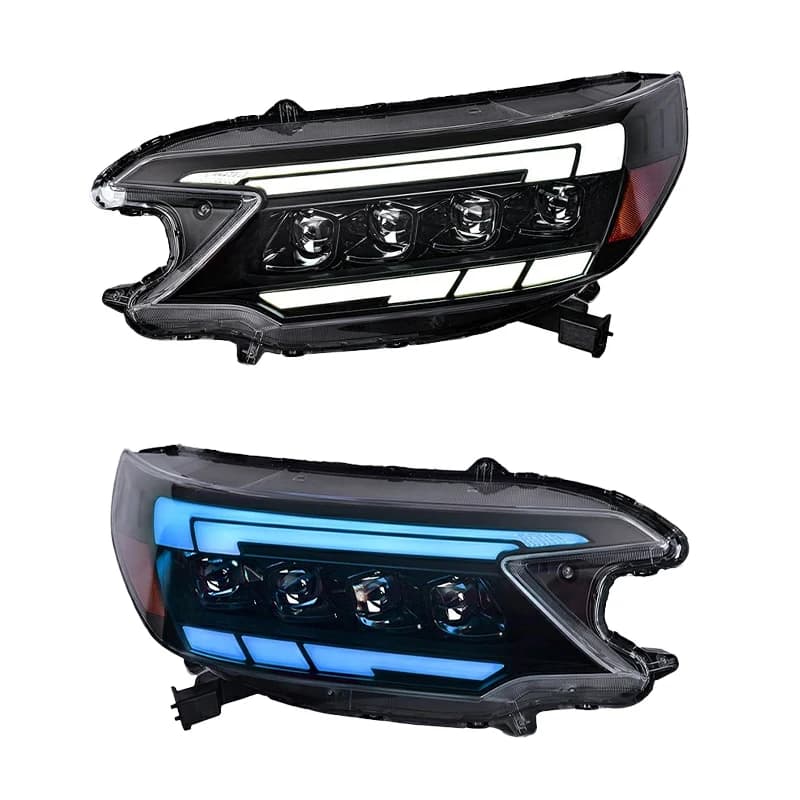 For Honda CR-V 2012 2014 Front Headlight Head Lamp Plug And Play Head Light High Quality Upgrade LED Headlight DRL