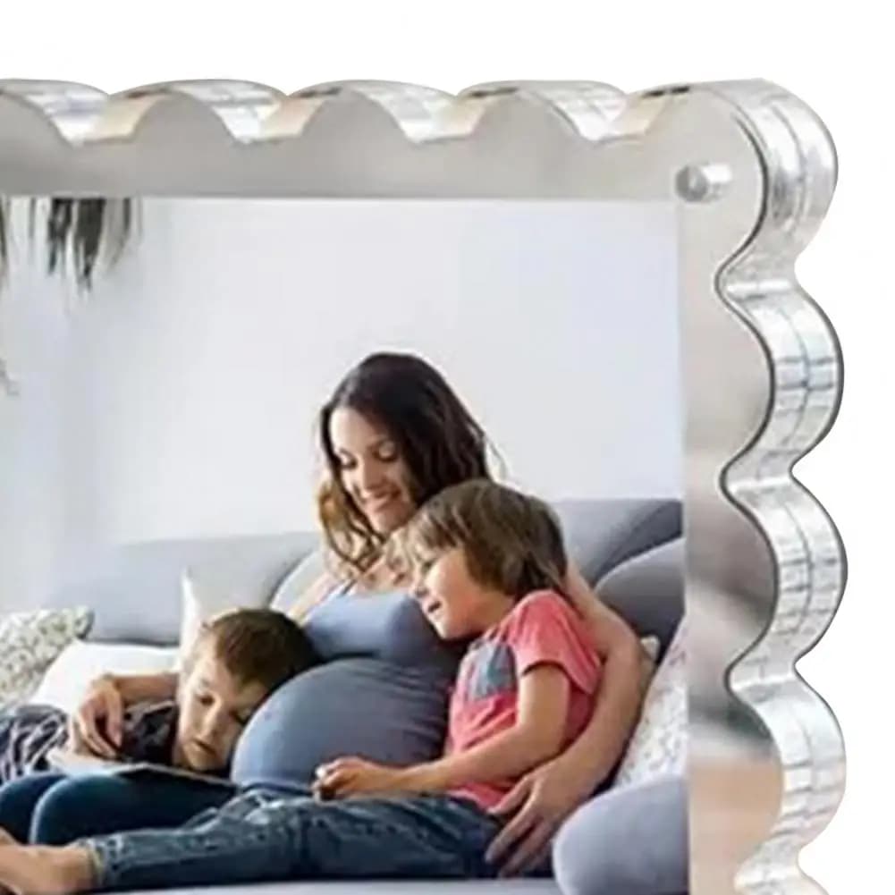 Acrylic Magnetic Photo Frame Double Magnetic Acrylic Frame for Table Photo Frame with Often Embedded Lock